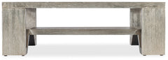 Melange - Saber Cocktail Table - Pearl Silver