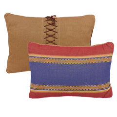 Shoe Lace Design Pillow, 16" x 24"
