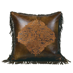 Austin Golden Medallion Throw Pillow, 18" x 18", 1PC