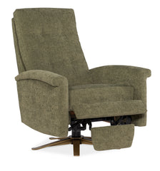 Breck - Tufted Back Swivel Recliner
