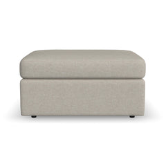 Sky - Stationary Square Cocktail Ottoman - Light Brown
