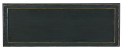 Charleston - Five-Drawer Console Table - Dark Green