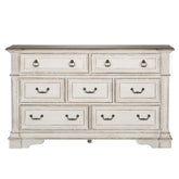 Abbey Park - 7 Drawer Dresser - White