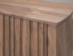 Mezquite - 4 Doors Console - Mezquite Brown
