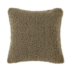 Teddy Euro Pillow with Down Insert, 26" x 26", Dark Oak, 1PC