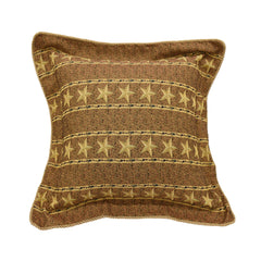Barbwire Star Euro Sham, 27" x 27", 1PC