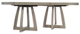 Affinity - 78" Rectangle Pedestal Dining Table With 2-18" Leaves