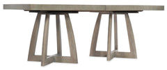 Affinity - 78" Rectangle Pedestal Dining Table With 2-18" Leaves