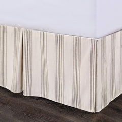 Prescott Tailored Bed Skirt, King, Taupe, 1PC