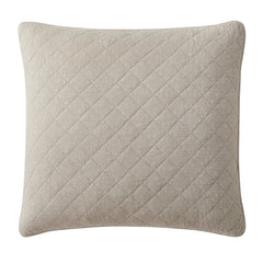 Stonewashed Cotton Gauze Euro Sham, 27" x 27", Sable, 1PC