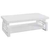 Schmitt - Rectangular Coffee Table - White High Gloss