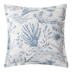 Oceania Euro Sham, 27" x 27", Blue, 1PC