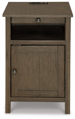 Treytown - Grayish Brown - Chair Side End Table