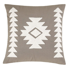 Trent Aztec Appliqué Pillow, 18" x 18", 1PC