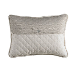 Fairfield Cream & Taupe Envelope Pillow, 16" x 21", 1PC