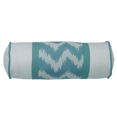 Chevron Print Featuring & Accented Contrasting White Neckroll, 8" x 21", 1PC