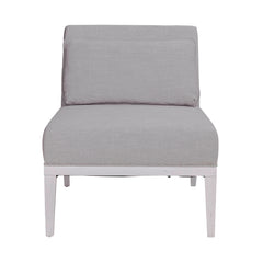 Allyson Park - Upholstered Accent Chair - Wirebrushed White