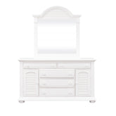 Summer House - Dresser & Mirror - White