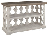 Havalance - Gray / White - Console Sofa Table