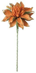 Orange Floral Accessories