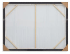 Baabell - Blue / White - Wall Art