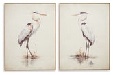 Aubinell - Beige - Wall Art Set (Set of 2)