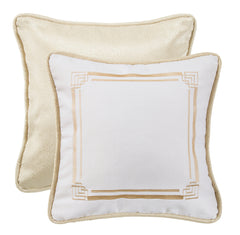 Hollywood Reversible Embroidered Throw Pillow, 18" x 18", 1PC