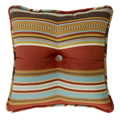Calhoun Striped Tufted Throw Pillow, 18" x 18", 1PC