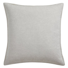 100% French Flax Linen Euro Sham, 27" x 27", Natural, 1PC