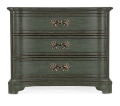 Charleston - Three-Drawer Accent Chest - Dark Green