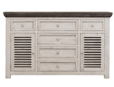 Stone - Buffet - Antiqued Ivory / Weathered Gray