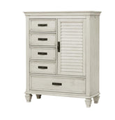 Franco - 5-Drawer Door Chest