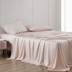 Lyocell Sheet Set, Queen, Blush, 4PC