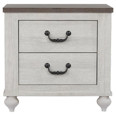 Stillwood - 2-Drawer Nightstand - Vintage Linen