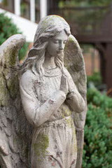 Angel Concrete Look Candle Towers
