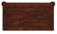 Charleston - Three-Drawer Traditional Nightstand - Dark Brown