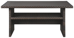 Easy - Dark Brown / Beige - Rect Multi-use Table