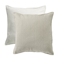 Wilshire Reversible Textured Fabric Euro Sham, 27" x 27", 1PC