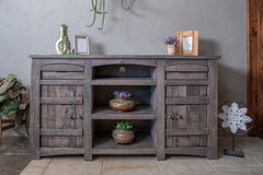 San Antonio - 60" TV Stand / Console - Dark Gray