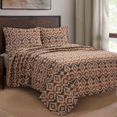 Mesa Wool Blend Blanket Set, King, 3PC