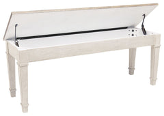 Skempton - White - Storage Bench