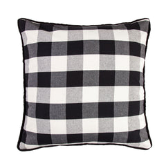 Blackberry Buffalo Check Euro Sham, 27" x 27", 1PC