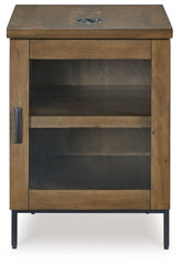 Torlanta - Brown - Chair Side End Table