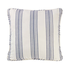 Prescott Piped Euro Sham, 27" x 27", Navy, 1PC