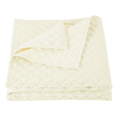 Velvet Diamond Quilt, Full/Queen, Cream, 1PC