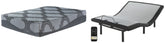 12 Inch Ashley Hybrid - Head-foot Model Best Adjustable Base And Mattress
