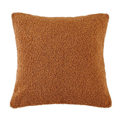 Teddy Euro Pillow with Down Insert, 26" x 26", Caramel, 1PC