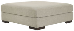 Lyndeboro - Wicker - Oversized Accent Ottoman