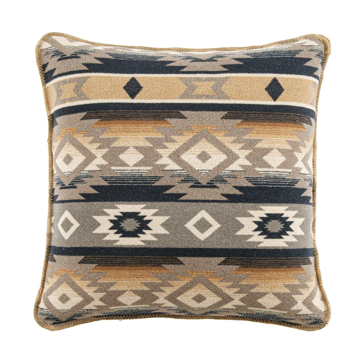 Taos Wool Blend Square Pillow, 22" x 22", 1PC