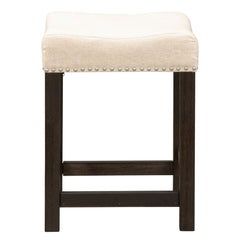 Heatherbrook - Upholstered Console Stool - Black